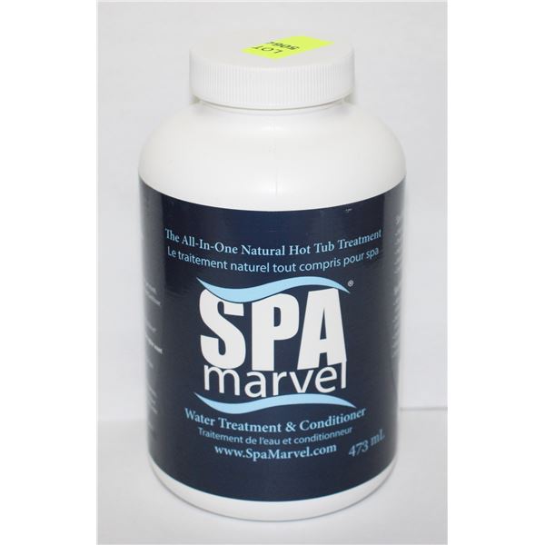 SPA MARVEL WATER TREATMENT AND CONDITIONER 473 ML*BAILIFF SEIZURE*