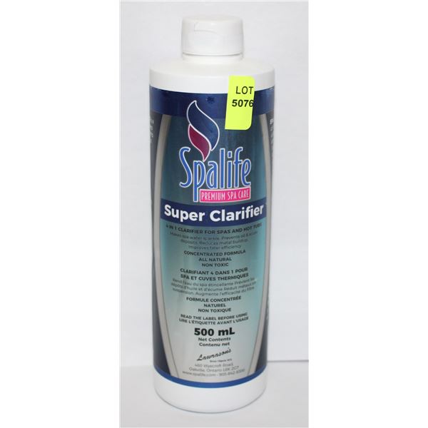 SPA LIFE PREMIUM SPA CARE SUPER CLARIFIER 500ML*BAILIFF SEIZURE*
