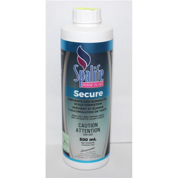 SPA LIFE PREMIUM SPA CARE SECURE 500ML*BAILIFF SEIZURE*