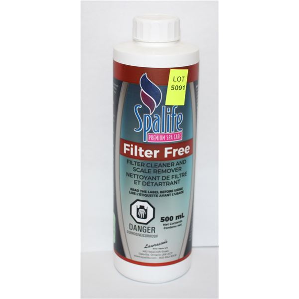 SPA LIFE PREMIUM SPA CARE FILTER CLEANER AND SCALE*BAILIFF SEIZURE*