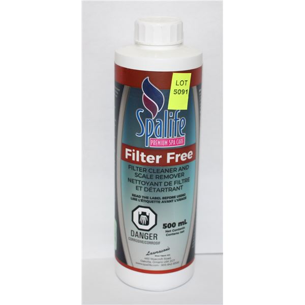 SPA LIFE PREMIUM SPA CARE FILTER CLEANER AND SCALE*BAILIFF SEIZURE*
