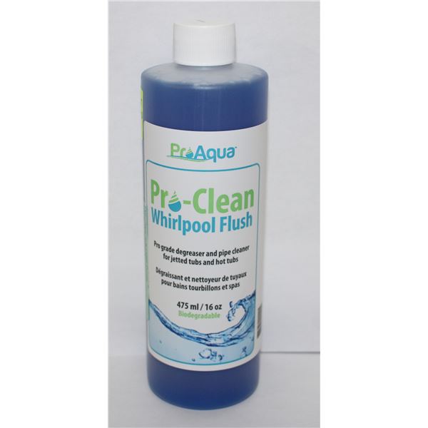 PRO-CLEAN WHIRLPOOL FLUSH PRO GRADE DEGREASER*BAILIFF SEIZURE*