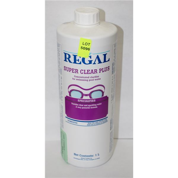REGAL SUPER CLEAR PLUS 1L*BAILIFF SEIZURE*
