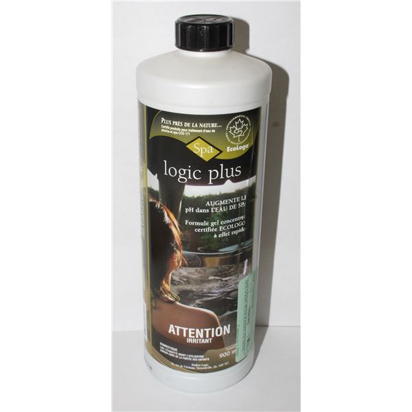 SPA LOGIC PLUS RAISES PH 900ML*BAILIFF SEIZURE*