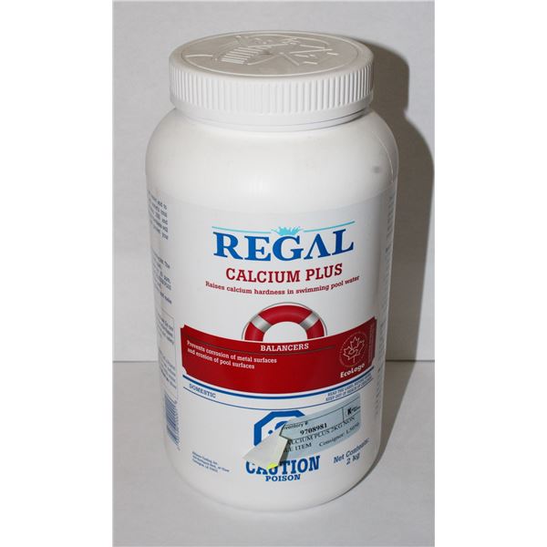 REGAL CALCIUM PLUS 2KG NON MAILABLE ITEM*BAILIFF SEIZURE*