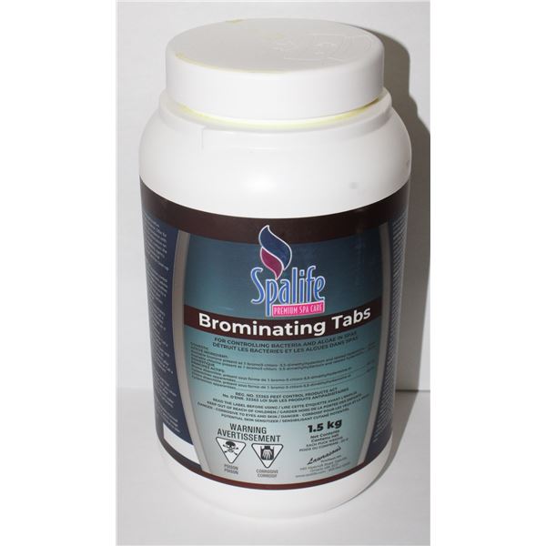 SPALIFE PREMIUM SPA CARE BROMINATING TABS 1.5KG*BAILIFF SEIZURE*