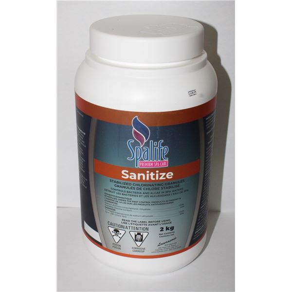 SPALIFE PREMIUM SPA CARE SANITIZE 2KG*BAILIFF SEIZURE*