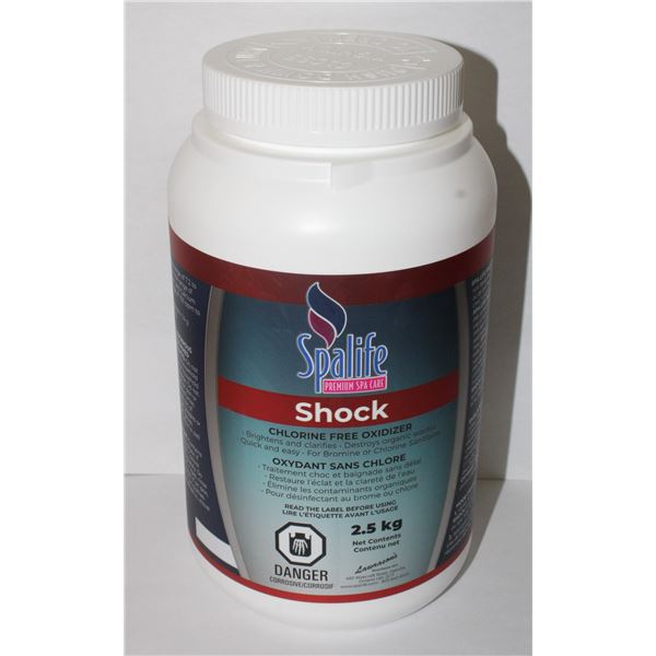 SPALIFE PREMIUM SPA CARE SHOCK 2.5KG*BAILIFF SEIZURE*