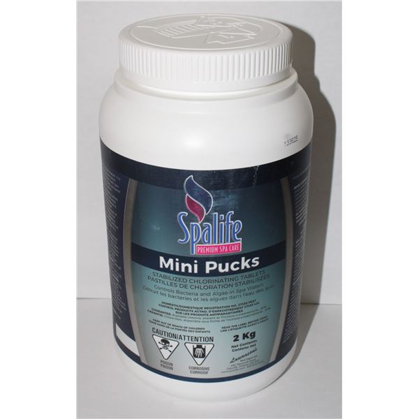 SPALIFE PREMIUM SPA CARE MINI PUCKS 2KG*BAILIFF SEIZURE*