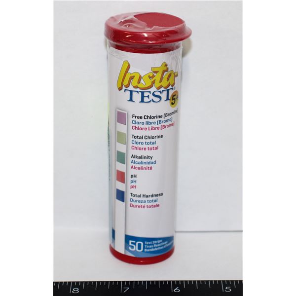 INSTA TEST 5+ 50 TEST STRIPS*BAILIFF SEIZURE*