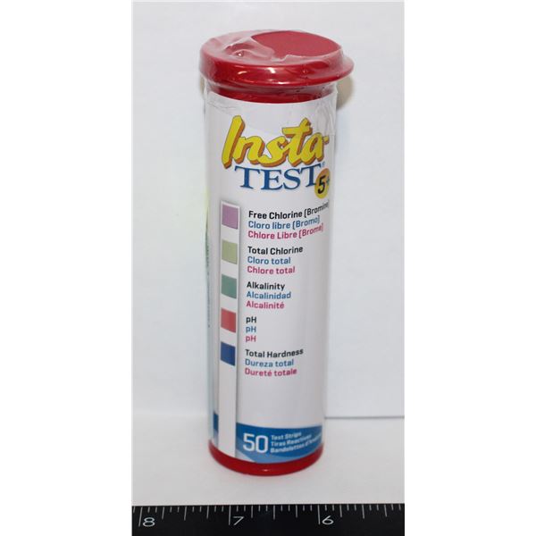 INSTA TEST 5+ 50 TEST STRIPS*BAILIFF SEIZURE*