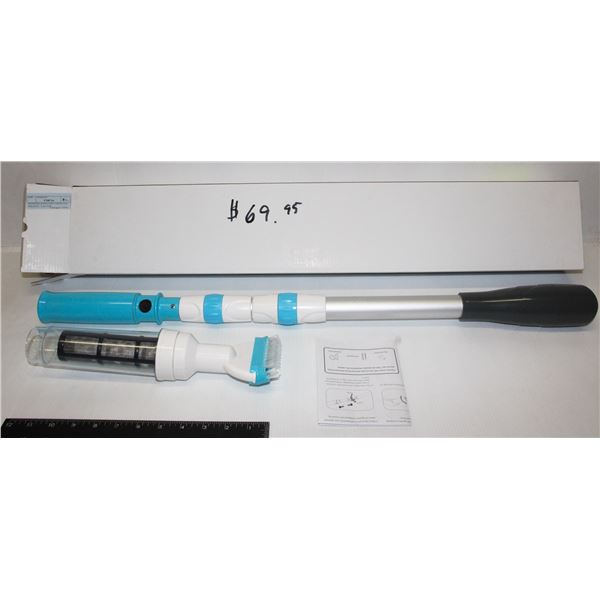 HAND HELD BATTERY OPERATED SPA/POOL VACUUM*BAILIFF SEIZURE*