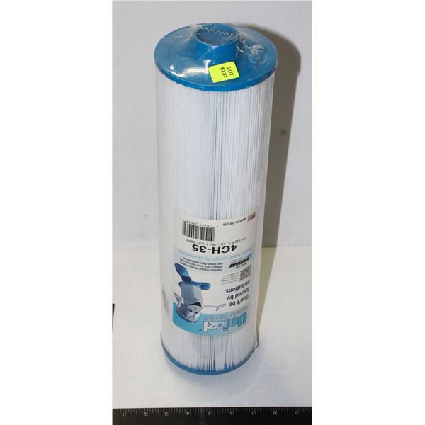 NEW UNICEL FILTER 4CH-35*BAILIFF SEIZURE*