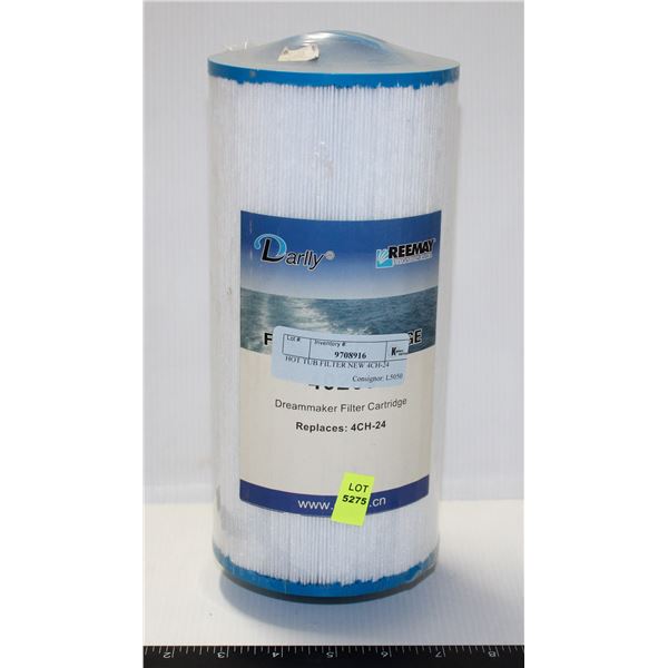 HOT TUB FILTER NEW 4CH-24*BAILIFF SEIZURE*