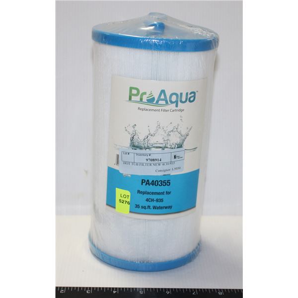 HOT TUB FILTER NEW 4CH-935*BAILIFF SEIZURE*