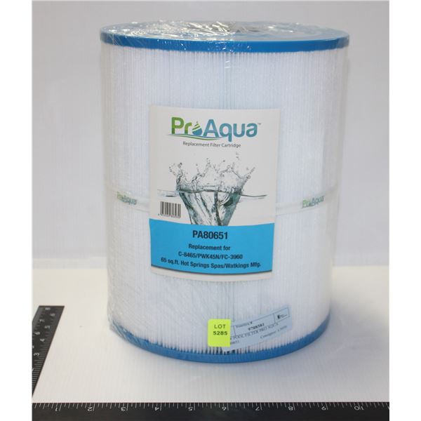 NEW POOL FILTER PRO AQUA PA80651*BAILIFF SEIZURE*