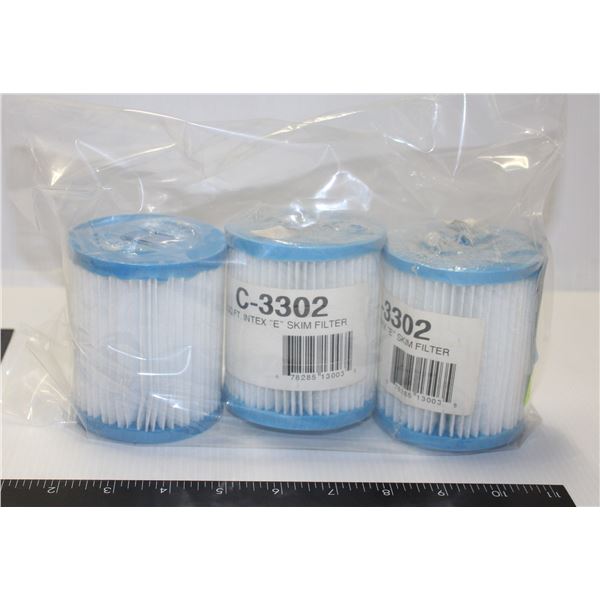 LOT OF 3 HOT TUB FILTERS CR 3302 NEW*BAILIFF SEIZURE*