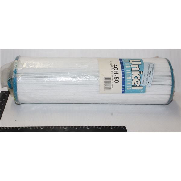 HOT TUB FILTER NEW 4CH-50*BAILIFF SEIZURE*