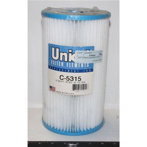 HOT TUB FILTER NEW C-5315*BAILIFF SEIZURE*