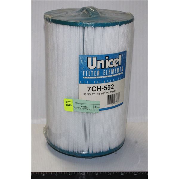 NEW HOT TUB FILTER 7CH-552*BAILIFF SEIZURE*