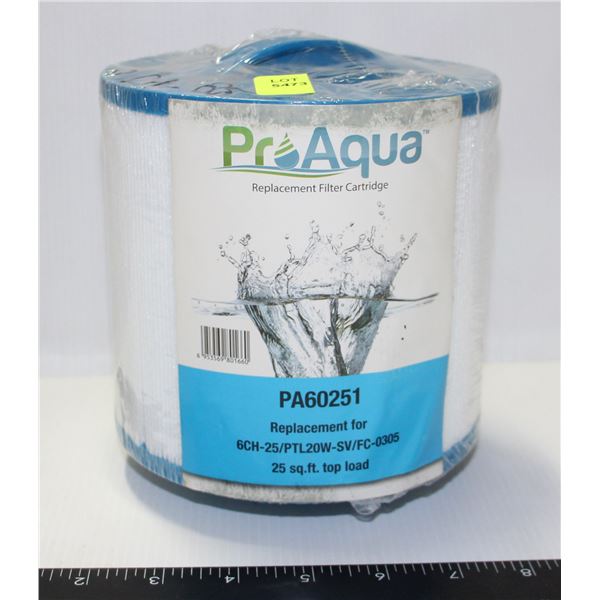 NEW HOT TUB FILTER PA60251