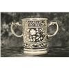 Image 2 : Antique Silver Lusterware Double Handled Mug