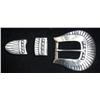 Image 1 : Sterling Silver Buckle Set by Pat Areias