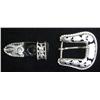 Image 1 : Sterling Silver Buckle Set