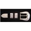Image 2 : Bohlin "Cheyenne" Buckle Set, Sterling