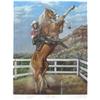 Image 1 : Roy Rogers Lithograph. Autographed by Roy Rogers 