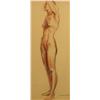 Image 2 : Alfred Wands (1904-1998) Conte Crayon