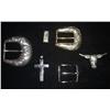 Image 1 : Buckles, Steer Head Scarf Slide 