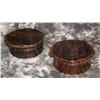 Image 1 : Pair of Vintage Lucite Powder Boxes.