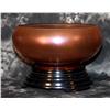 Image 1 : Fenton Iridescent Glass Console Bowl on Glass Plinth