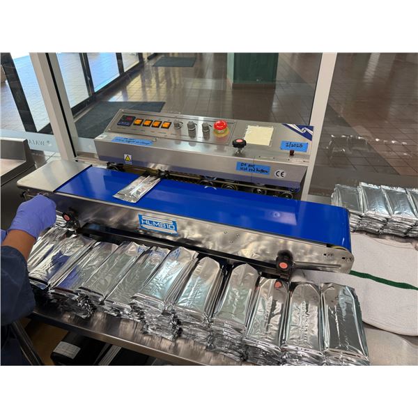 HL-M810 Horizontal Band Sealer with Dry Ink Encoding