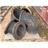 Image 3 : Qty 5 Ductile Iron Pipe Fittings, Misc Sizes