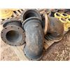 Image 4 : Qty 5 Ductile Iron Pipe Fittings, Misc Sizes