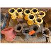 Image 1 : Qty 14 Ductile Iron Pipe Fittings, Misc Sizes
