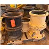 Image 1 : Qty 9 Ductile Iron Pipe Fittings, Misc Sizes