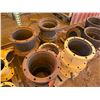 Image 2 : Qty 9 Ductile Iron Pipe Fittings, Misc Sizes
