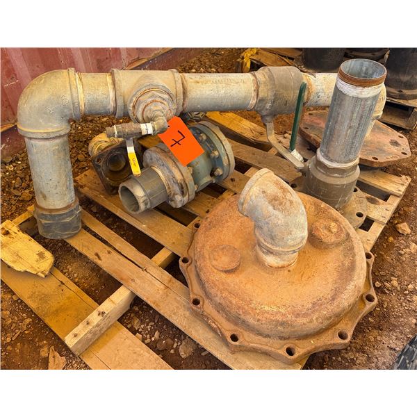 Qty 2 Clean Out Fittings & 1 Clean Out Cap
