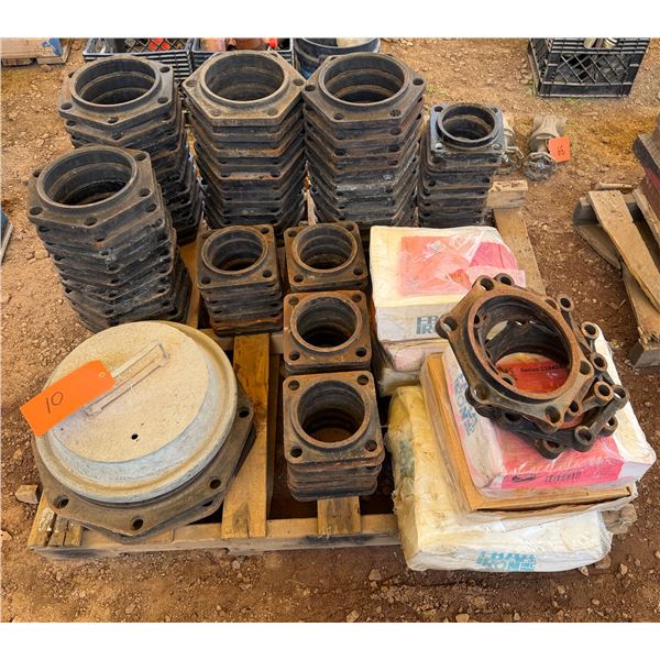 Multiple Glad Hands & MJ Gaskets, Misc Sizes