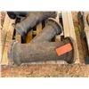 Image 2 : Qty 2 DI 8x6 Y MJ X MJ X MJ Ductile Iron Pipe Fittings