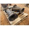 Image 5 : Qty 2 DI 8x6 Y MJ X MJ X MJ Ductile Iron Pipe Fittings