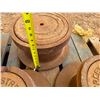 Image 10 : Qty 5 Street Survey Monuments, Misc Sizes & 1 Ductile Iron Pipe Fitting