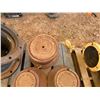 Image 3 : Qty 5 Street Survey Monuments, Misc Sizes & 1 Ductile Iron Pipe Fitting