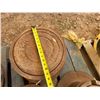 Image 9 : Qty 5 Street Survey Monuments, Misc Sizes & 1 Ductile Iron Pipe Fitting