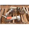 Image 1 : Qty 4 Clean Out Fittings, Misc Sizes
