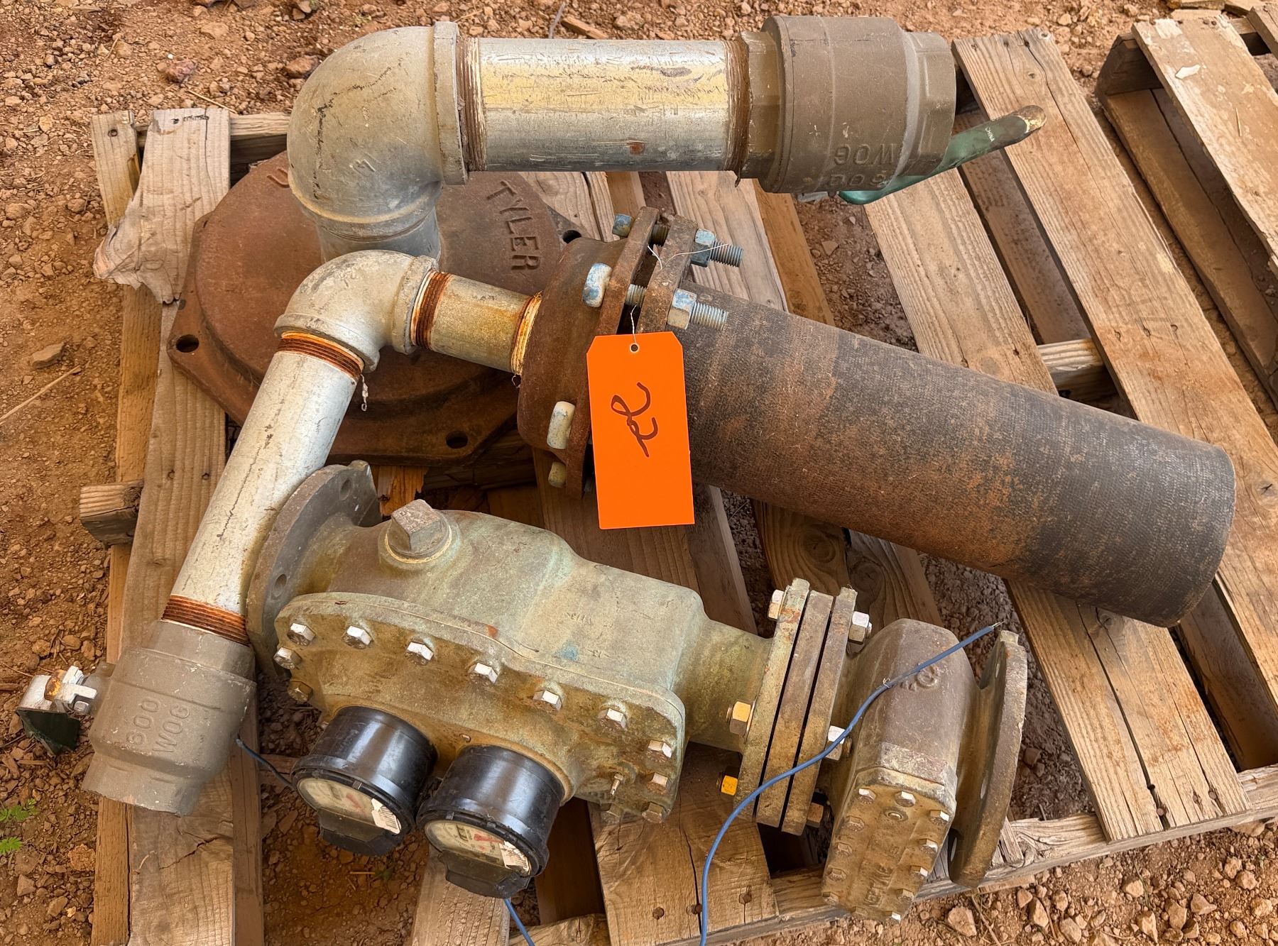 Number 2 Clean Out Qty 2 Clean Out Fittings, Misc Sizes & Meter