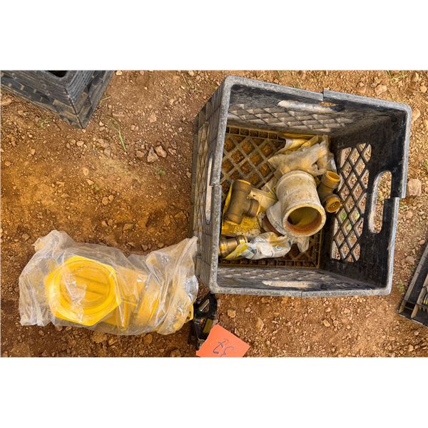 Multiple T's & Gate Valves, Misc Sizes